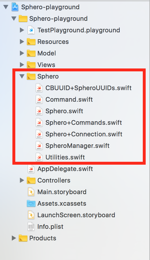 Project structure 